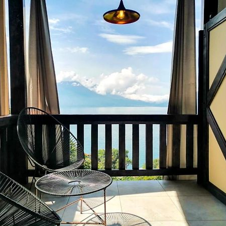 El Picnic Atitlan Hotell Tzununá Exteriör bild