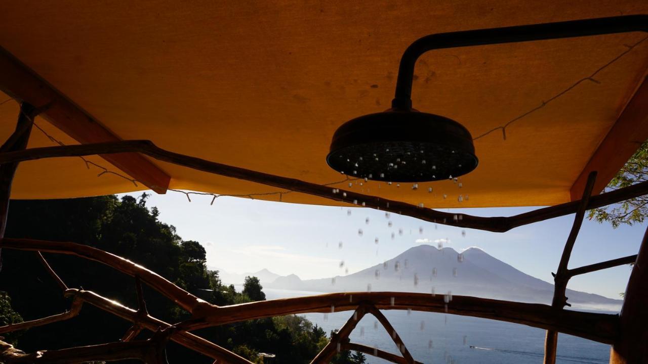 El Picnic Atitlan Hotell Tzununá Exteriör bild