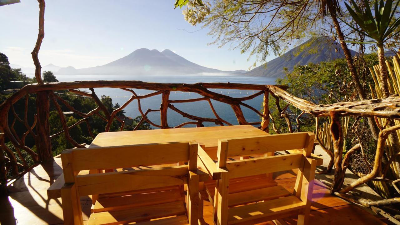 El Picnic Atitlan Hotell Tzununá Exteriör bild