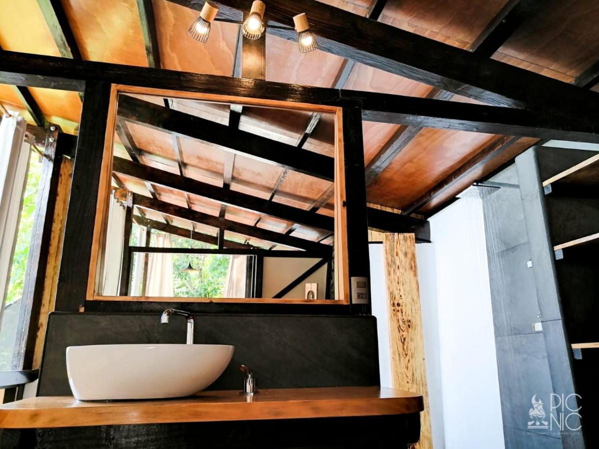 El Picnic Atitlan Hotell Tzununá Exteriör bild