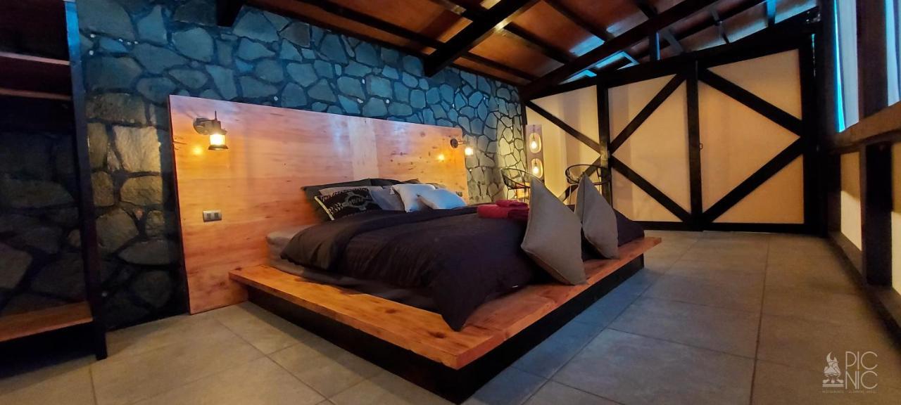 El Picnic Atitlan Hotell Tzununá Exteriör bild