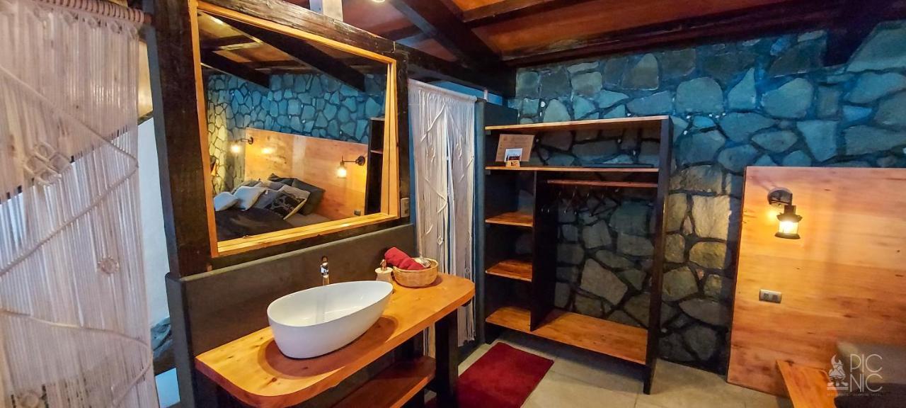 El Picnic Atitlan Hotell Tzununá Exteriör bild
