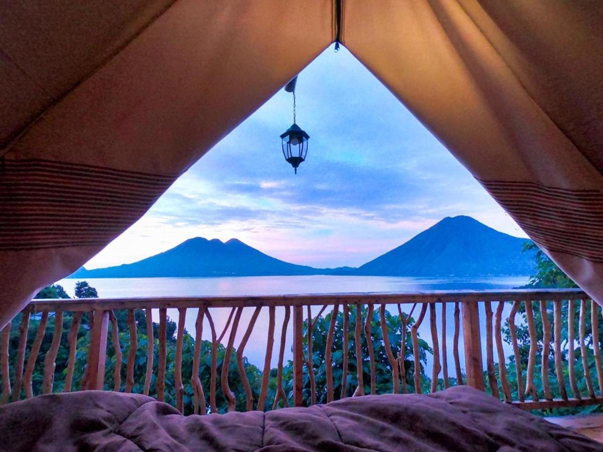 El Picnic Atitlan Hotell Tzununá Exteriör bild