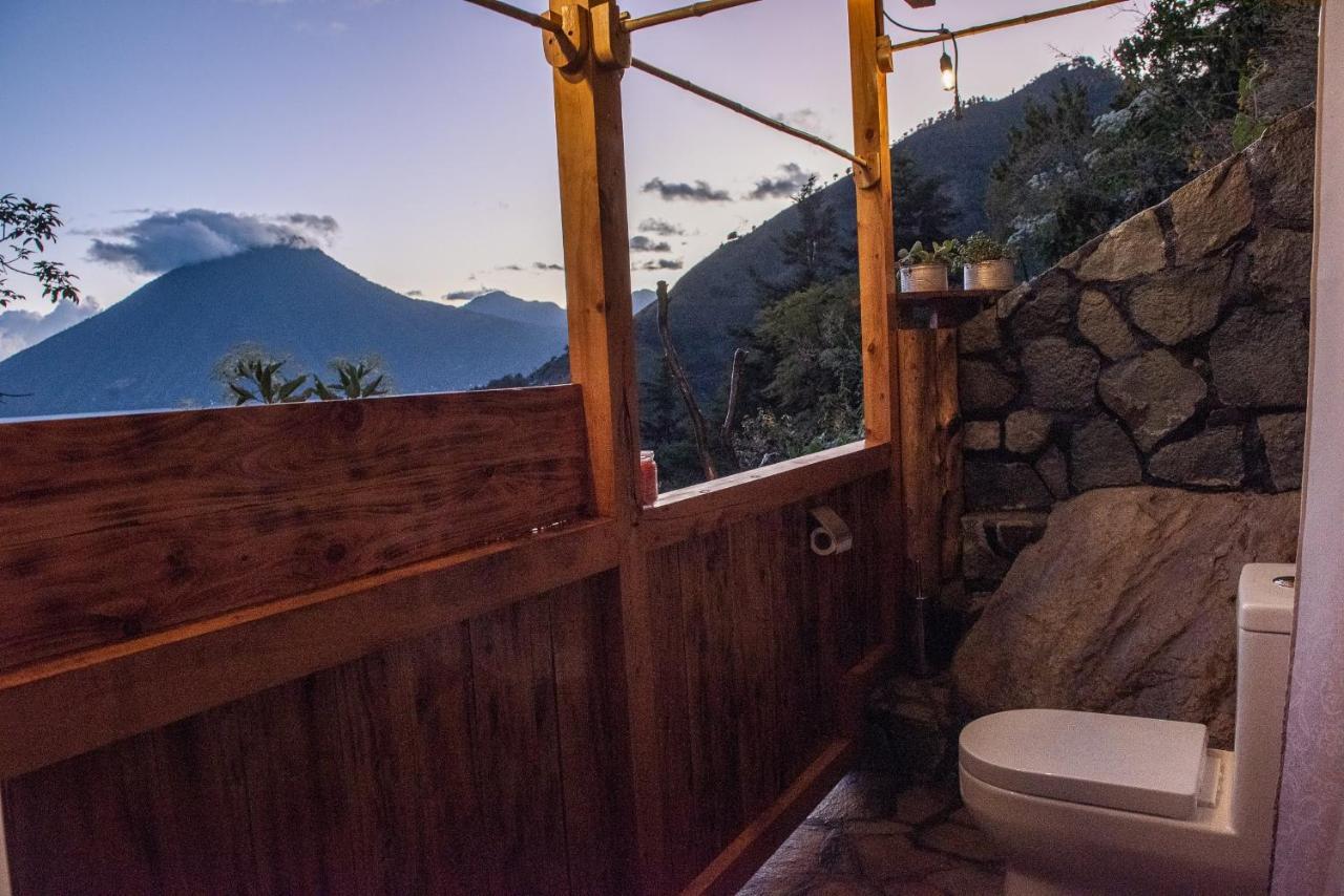 El Picnic Atitlan Hotell Tzununá Exteriör bild