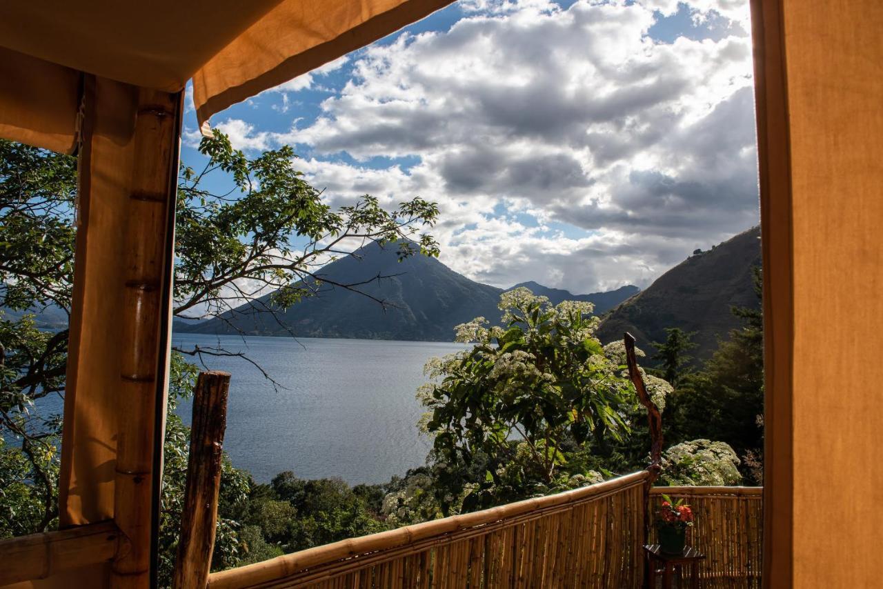 El Picnic Atitlan Hotell Tzununá Exteriör bild