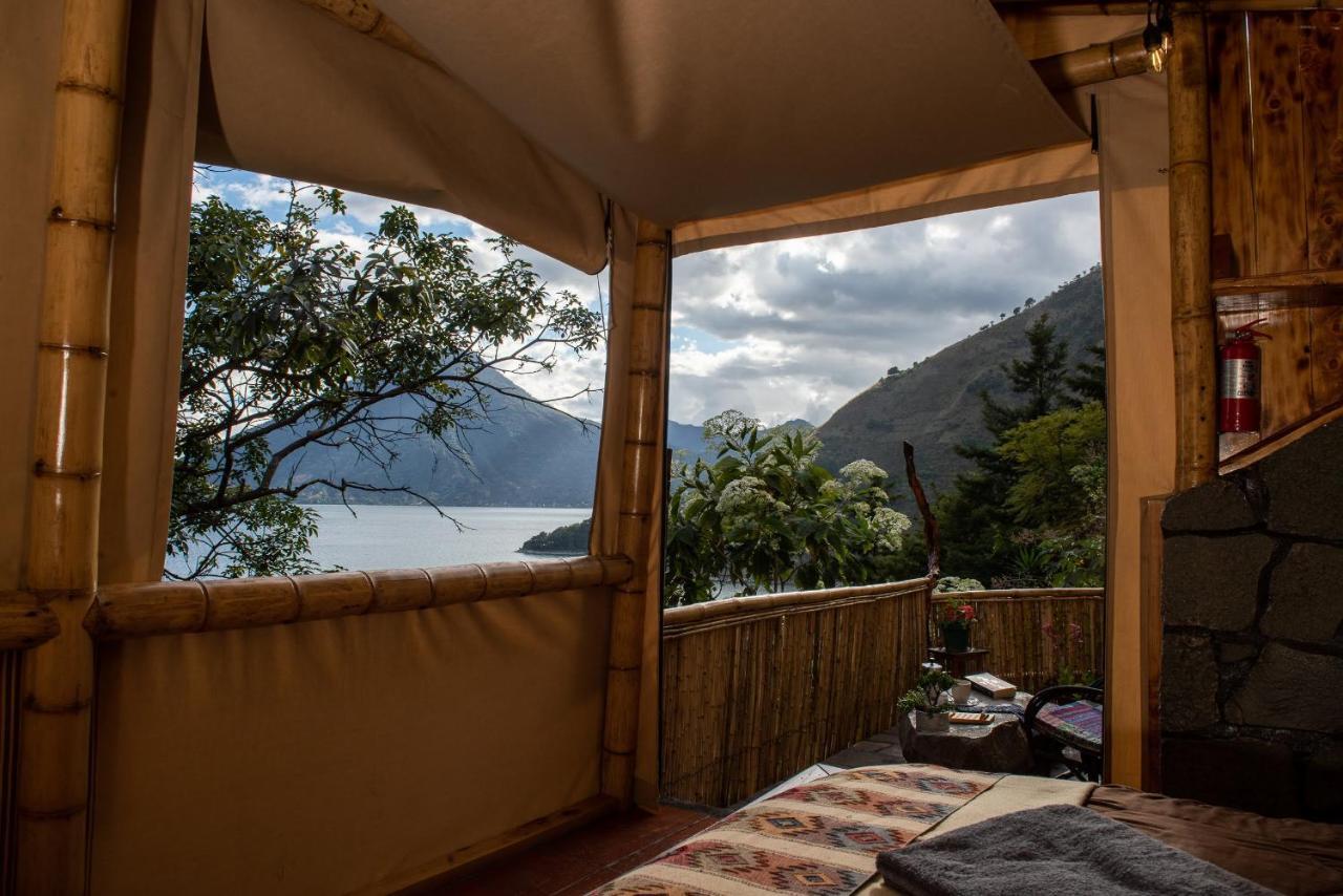 El Picnic Atitlan Hotell Tzununá Exteriör bild