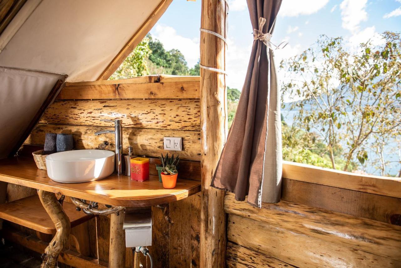 El Picnic Atitlan Hotell Tzununá Exteriör bild