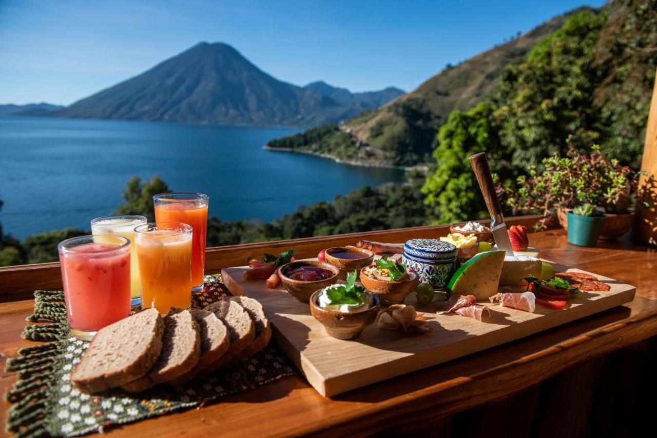 El Picnic Atitlan Hotell Tzununá Exteriör bild